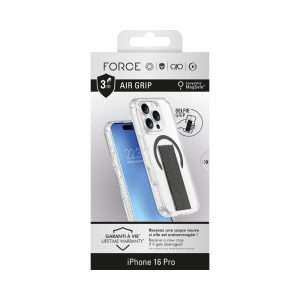 Force Case Air Grip Noire iPhone 16 Pro – Protection 3m