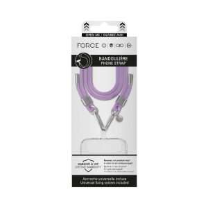 Bandoulière Cordon Universelle Amovible Violette - Force Case