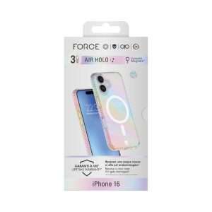Force Case Air iPhone 16 MagSafe Holographique 3m