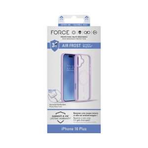Force Case AIR Frost Rose iPhone 16 plus – Protection 3m