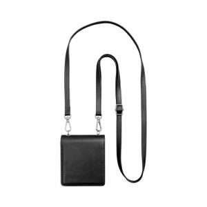 Pochette Galaxy Z Flip Fermeture Aimantée Noire - Force Case