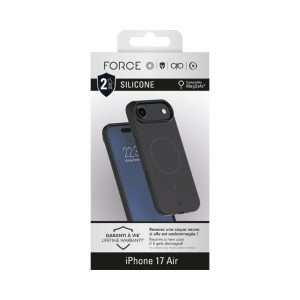 Coque Silicone iPhone 17 Air 2m Noire - Force Case