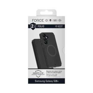 Force Case Folio Magnet Galaxy S26+ Antichoc 2m - Noir