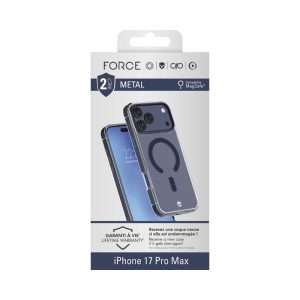 Coque METAL iPhone 17 Pro Max 2m Bleu - Force Case