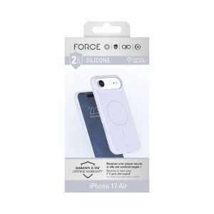 Coque Silicone iPhone 17 Air 2m Bleu Ciel - Force Case