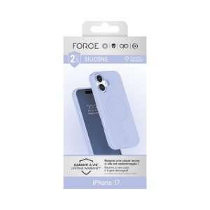 Coque Silicone iPhone 17 2m Bleu Ciel - Force Case