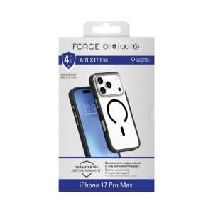 Force Case AIR Frost Renforcée iPhone 17 Pro Max 4m Noire