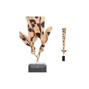 Bandoulière Foulard Universel Leopard beige - Force Case