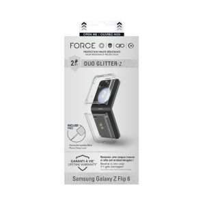 Force Case Coque Renforcée Pailletée Z Flip 6/7 FE 2m