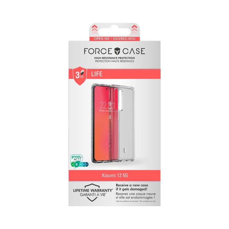 Force Case LIFE renforcée Xiaomi 12 – Protection 3m