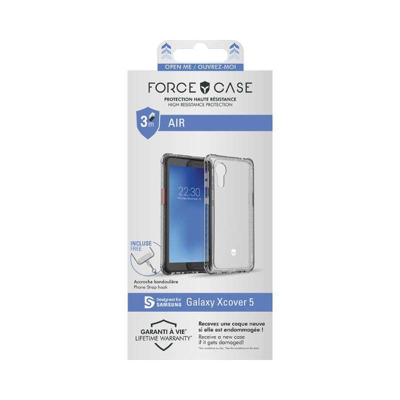 Force Case AIR Coque renforcée Galaxy X Cover 5 – 2m