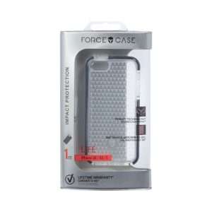 Force Case LIFE iPhone 5/5S/SE Contour Gris – Protection 3m
