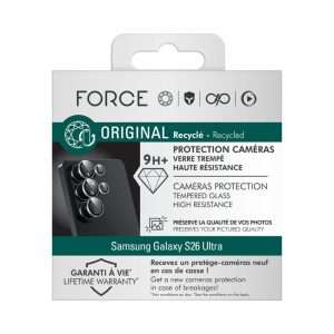 Force Glass - Protège Caméra Galaxy S26 Ultra x5 – GRS