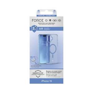 Force Case AIR iPhone 16 MagSafe Bleu – Protection 3m