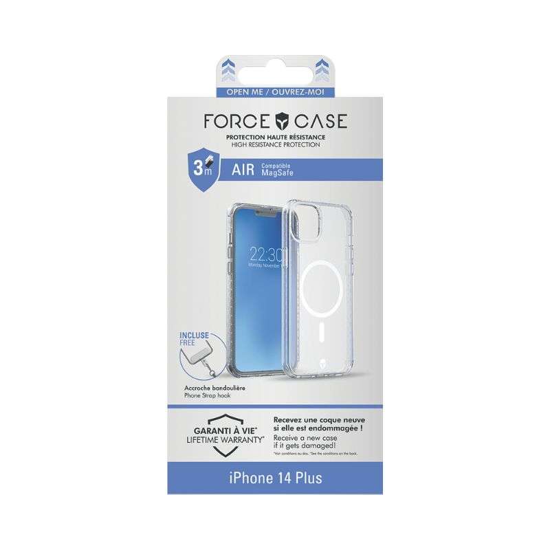 Force Case AIR Coque renforcée iPhone 14 Plus – Protection 3m