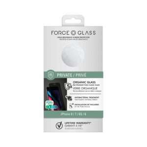 Protection Privé iPhone SE 2022/ SE/ 8/ 7/ 6S/6 - Force Glass