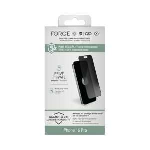 Protection Privé iPhone 16 Pro/17 - GRS - Force Glass