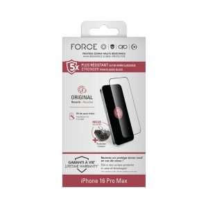 Force Glass - Protection Totale 2 Lentilles iPhone 16 Pro Max