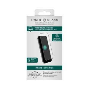 Verre Trempé Original 2.5D iPhone 15 Pro Max - Force Glass