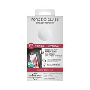 Verre organique Original 2.5D Redmi 12C - Force Glass