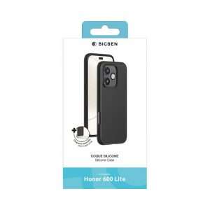Bigben Coque Honor 600 Lite Silicone Noire