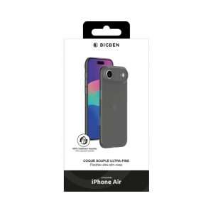 Bigben Coque iPhone Air Slim 0.6mm Fumée