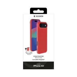 Bigben Coque iPhone Air Silicone Rouge