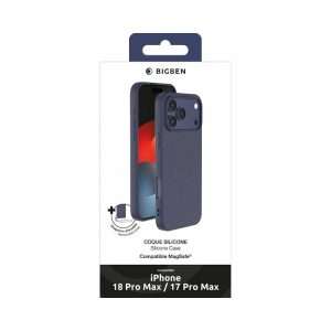 Bigben Coque iPhone 18 Pro Max/17 Pro Max Silicone Bleue