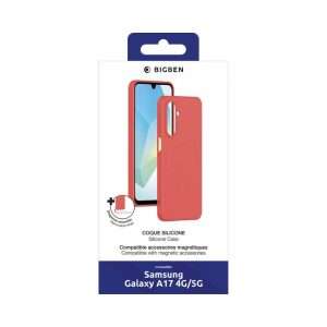 Bigben Coque Galaxy A17 4G/5G Silicone Rouge
