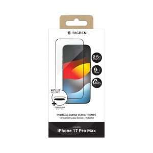 Bigben Verre trempé 2.5D iPhone 18 Pro Max/17 Pro Max - GRS