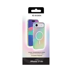 Bigben Coque iPhone 17 Air Hybride Irisée