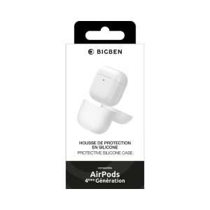 Bigben Coque AirPods 4 Transparente frost