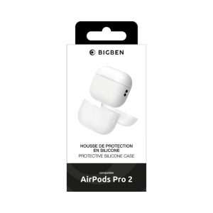 Bigben Coque AirPods Pro 2 Transparente frost