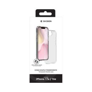 Bigben Coque iPhone 17e / 16e Transparente