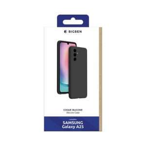 Bigben Coque Galaxy A25 Silicone Noire