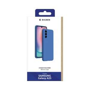 Bigben Coque Galaxy A25 Silicone Bleue
