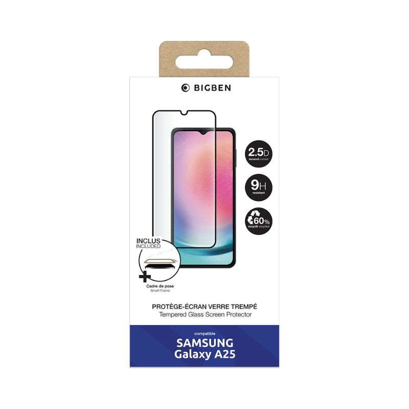 Bigben Verre trempé 2.5D Galaxy A25 - GRS
