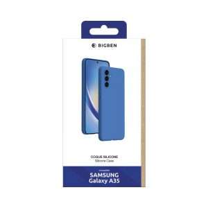 Bigben Coque Galaxy A35 5G Silicone Bleue