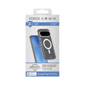 Coque renforcée Google Pixel 11/11 Pro AIR 3m Transparente - Force Case
