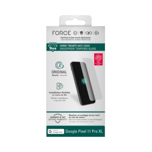 Protège écran Google Pixel 11 Pro XL Original 2.5D Verre trempé - Force Glass