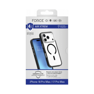 Coque renforcée MagSafe iPhone 18 Pro Max / 17 Pro Max AIR XTREM Frost 4m - Force Case