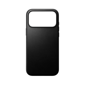 Coque Modern cuir iPhone 18 Pro Noir - Nomad
